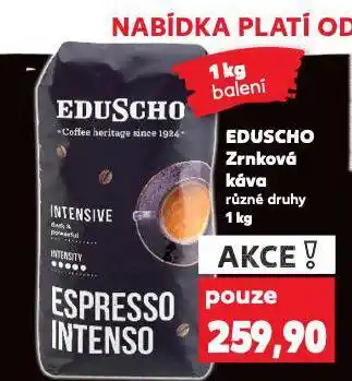 Kaufland Káva eduscho nabídka