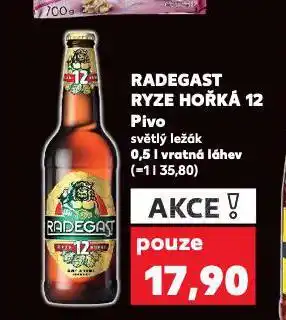 Kaufland Pivo radegast nabídka