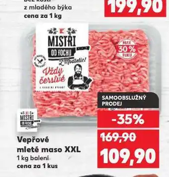 Kaufland Vepřové mleté maso nabídka