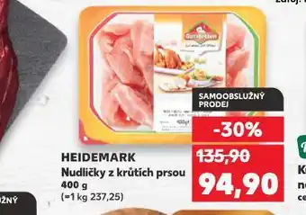 Kaufland Nudličky z krůtích prsou nabídka