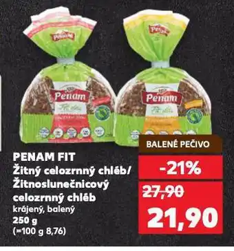 Kaufland Penam fit den chléb nabídka