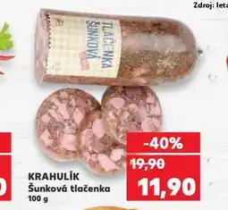 Kaufland Šunková tlačenka nabídka