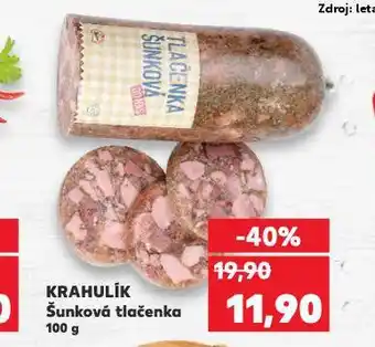 Kaufland Šunková tlačenka nabídka