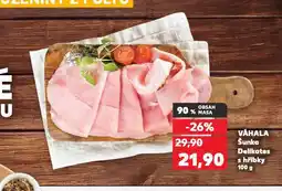 Kaufland Šunka delikates s hříbky nabídka