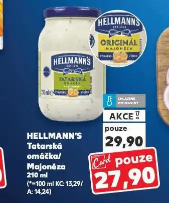 Kaufland Hellmann's majonéza nabídka