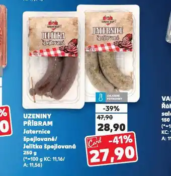 Kaufland Jaternice nabídka