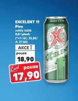 Kaufland Pivo excelent nabídka