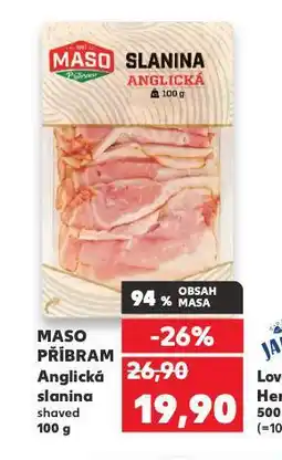 Kaufland Anglická slanina nabídka