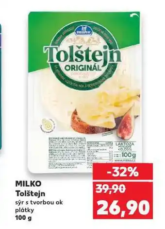 Kaufland Milko tolštejn sýr nabídka