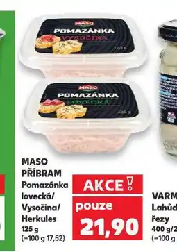 Kaufland Lovecká pomazánka nabídka