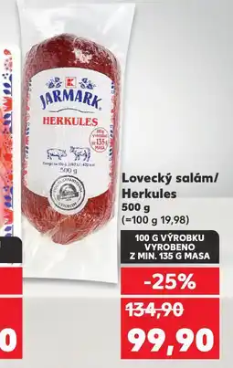 Kaufland Lovecký salám nabídka