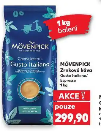 Kaufland Movenpick káva nabídka