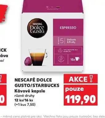 Kaufland Kávové kapsle dolce gusto nabídka