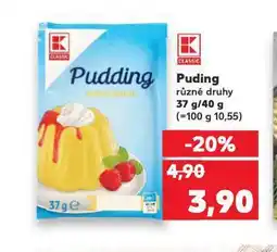 Kaufland Puding nabídka