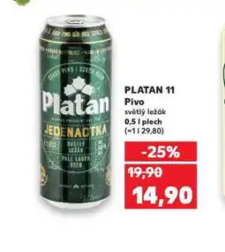 Kaufland Pivo platan nabídka