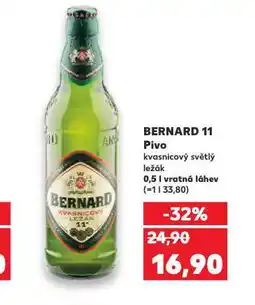 Kaufland Pivo bernard nabídka