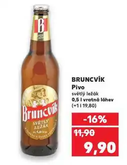 Kaufland Pivo bruncvík nabídka