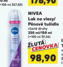 Kaufland Nivea pěnové tužidlo nabídka