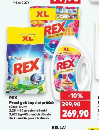 Kaufland Rex prací prostředek nabídka