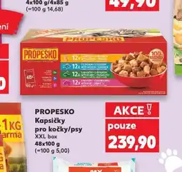 Kaufland Propesko kapsičky pro psy nabídka