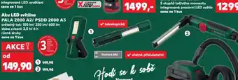 Kaufland Aku led svítilna nabídka