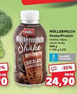 Kaufland Müllermilch mléčný nápoj nabídka