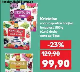 Kaufland Kristalon hnojivo nabídka