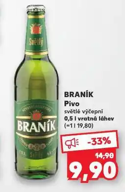 Kaufland Pivo braník nabídka