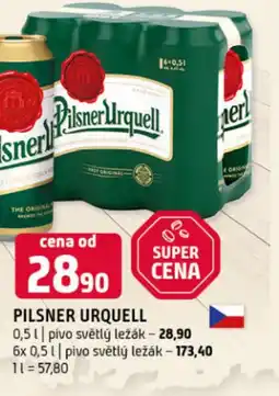 Terno PILSNER URQUELL nabídka