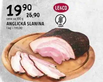 Terno Anglická slanina nabídka