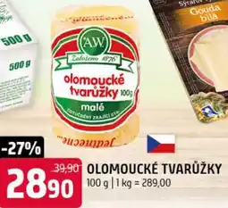 Terno Olomoucké tvarůžky nabídka