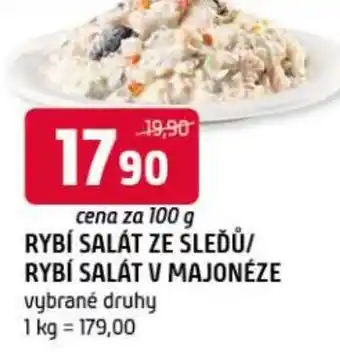 Terno Rybí salát ze sleďů/ rybí salát v majonéze nabídka