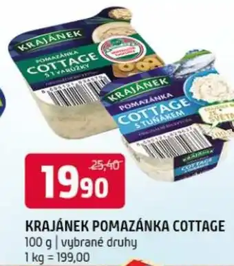 Terno Krajánek pomazánka cottage nabídka