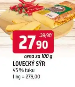 Terno Lovecký sýr 45% tuku nabídka