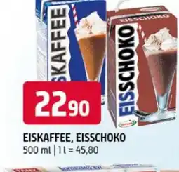 Terno Eiskaffee, eisschoko nabídka