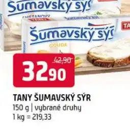 Terno Tany šumavský sýr nabídka
