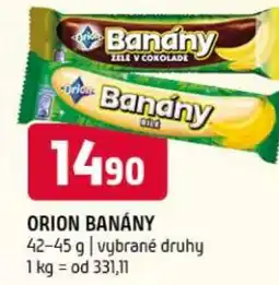 Terno Orion banány nabídka