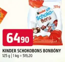 Terno Kinder schokobons bonbony nabídka