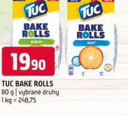 Terno Tuc bake rolls nabídka