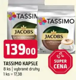 Terno Tassimo kapsle nabídka