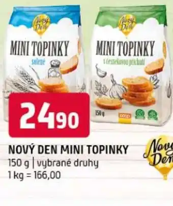 Terno Nový den mini topinky nabídka