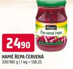 Terno Hamé řepa červená nabídka