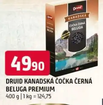 Terno Druid kanadská čočka černá beluga premium nabídka