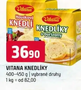 Terno Vitana knedlíky nabídka