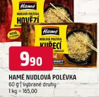 Terno Hamé nudlová polévka nabídka