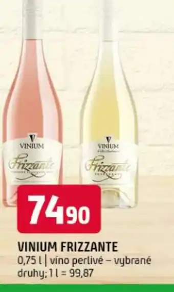 Terno Vinium frizzante nabídka