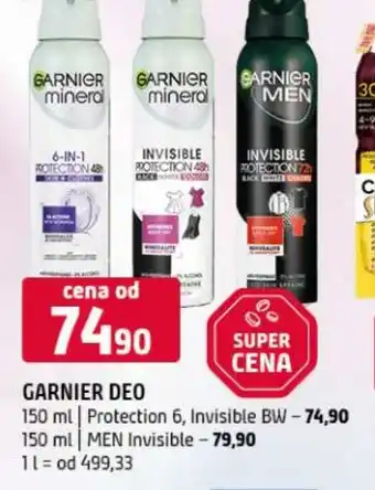 Terno GARNIER Deo nabídka