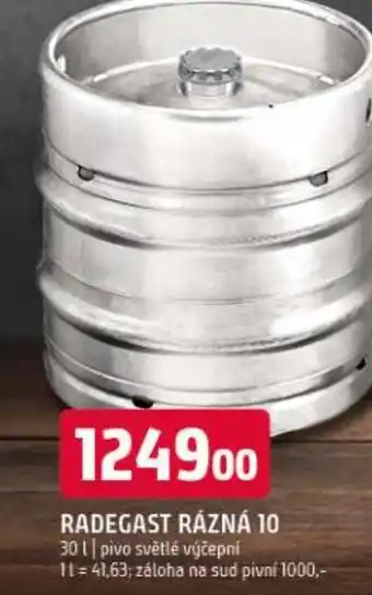 Terno RADEGAST RÁZNÁ 10 nabídka