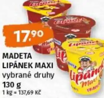 Terno Madeta lipánek maxi nabídka