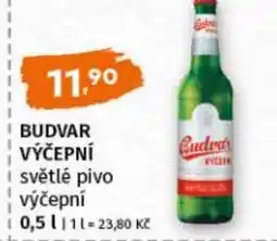 Terno BUDVAR VÝČEPNÍ světlé pivo výčepní nabídka